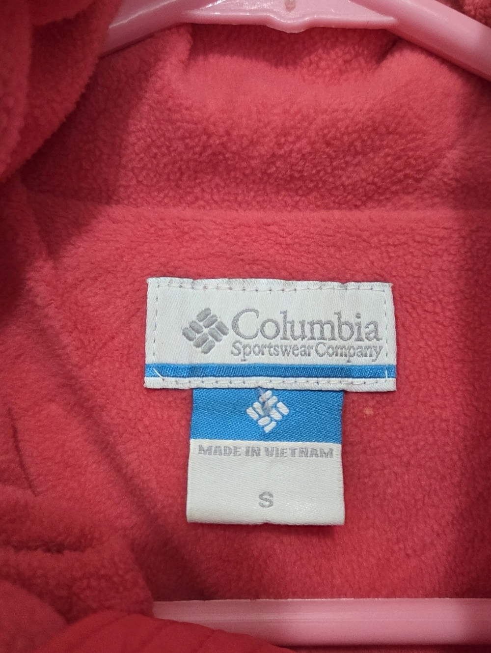 Columbia Women's Shining Light ll Hot Coral Pink Vest Size Small - Picture 4 of 8